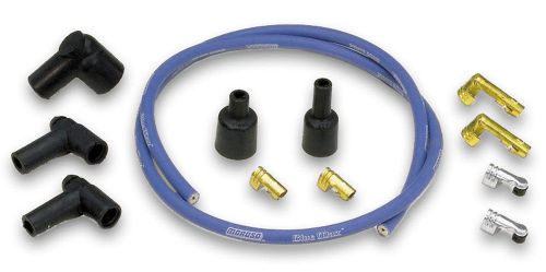 Moroso spark plug wire repair kit blue max solid core 8 mm blue p/n 72855
