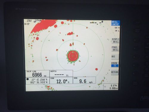 Furuno navnet 10.5&#034; rdp 139 with 64 mile open ray radar
