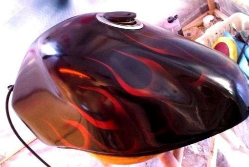 Custom motorcycle paint job for kawasaki, your parts