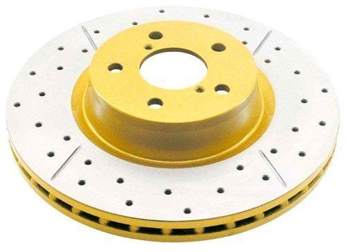 Dba (650x) street series drilled and slotted disc brake rotor, front