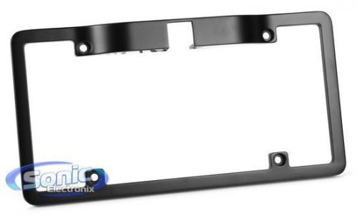 New! alpine ktx-c10lp license plate mounting kit for the hce-c105 backup camera