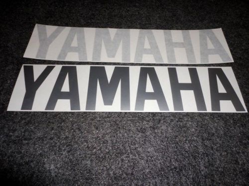 Yamaha boat motor decals out board decals silver12