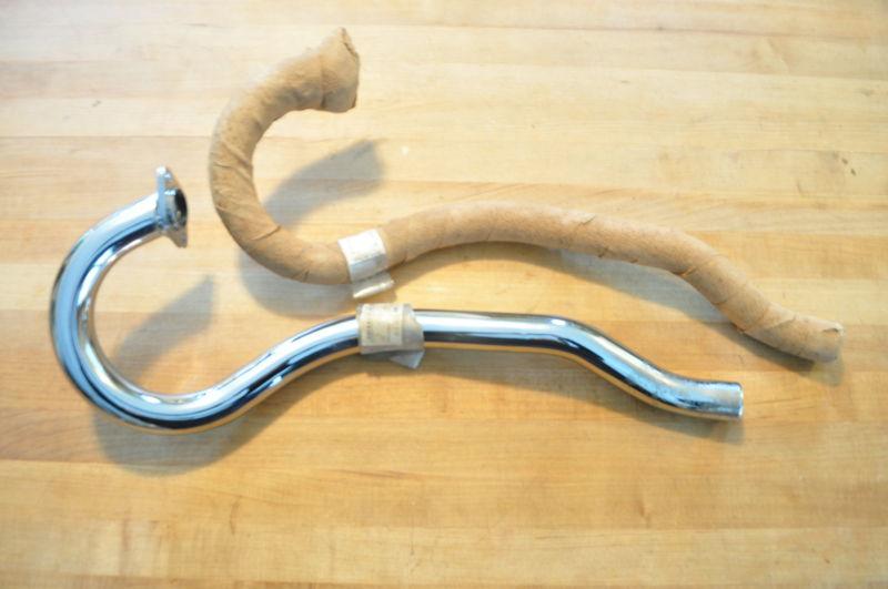 Benelli wards riveside 250 scr header pipe or cafe' racer, new old stock 