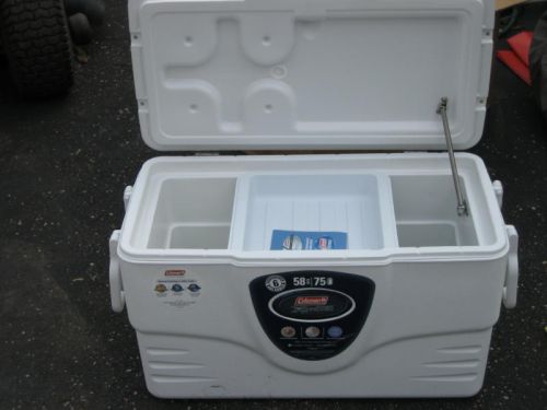 Summer savings on a new coleman 58 quart xtreme 6 marine cooler with accessories