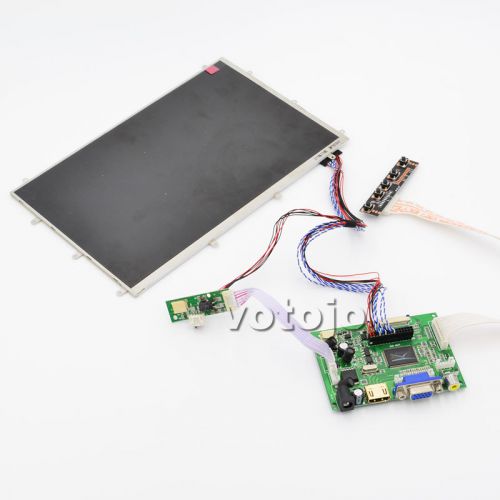 10.1 inch tft lcd display with hdmi+vga+video driver board for raspberry pi new