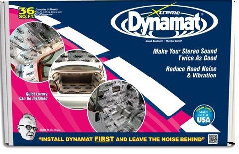 [10455] new dynamat xtreme bulk pack 9 sheets 36 sq ft- no additional folds