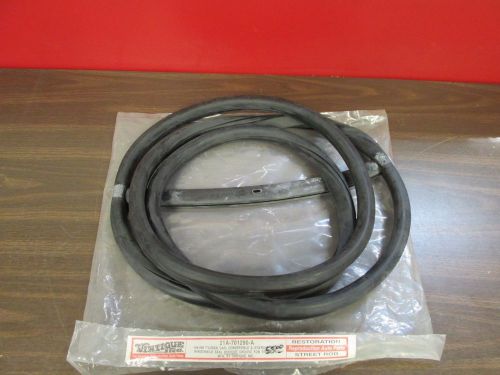 1941-48 ford closed car convertible and station wagon  windshield seal  new 516