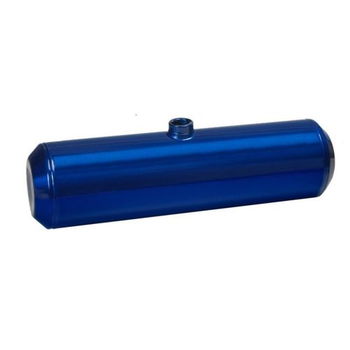 10x33 spun aluminum gas tank 10.75 gallons - powder coated candy blue - trike