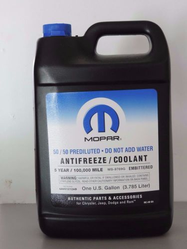 Mopar 50/50 prediluted antifreeze/coolant