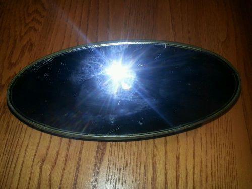 1920s 1930s antique inside small oval rear view mirror rat rod roadster