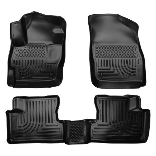 Husky weatherbeater 1st and 2nd rows black floor liner for nissan juke 98631