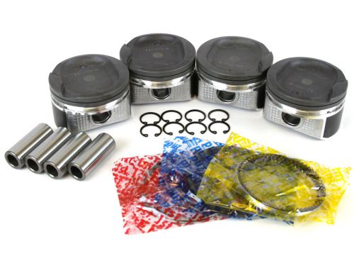 00-08 toyota celica matrix 1.8l 1zzfe dohc engine pistons with rings kit
