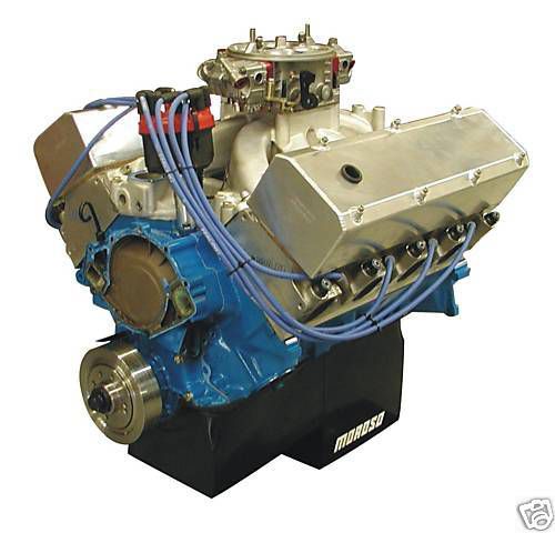 Complete 557 stroker ford turn key race crate engine 900 hp 760 tq