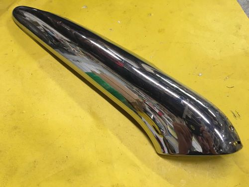 1958 chevy impala bench seat trim shell upper rare one year only molding gm