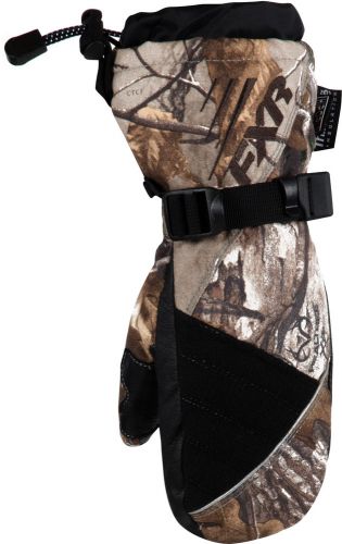 Fxr helix youth race mittens realtree xtra