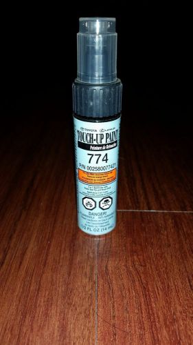 Genuine toyota touch up paint 1/2 oz pen &amp; brush 774 summer rain metallic