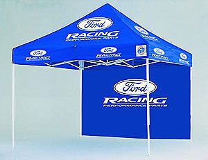 Ford racing m-1827-t10 ford e-z up instant shelter 10&#039; x 10&#039;