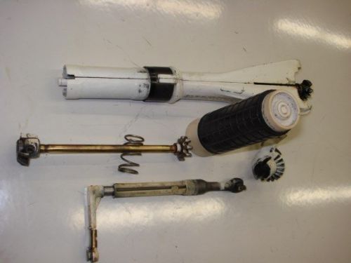 Johnson / evinrude tiller handle, complete with gears &amp; shafts fit 6hp 1978 - 19