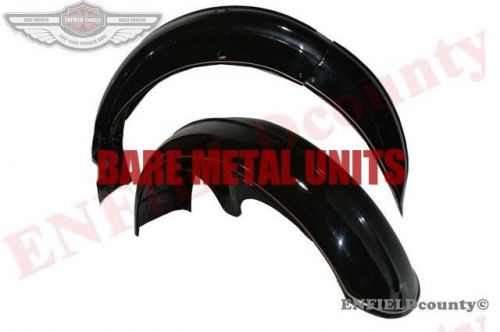 New raw steel front &amp; rear mudguard fender pair units matchless g3ls @ ecspares