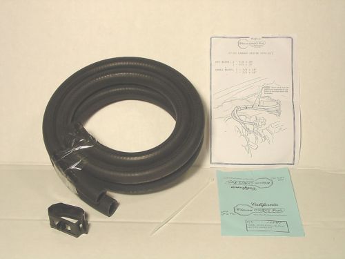 1967 1968 1969 camaro small block heater hose kit w/ bracket