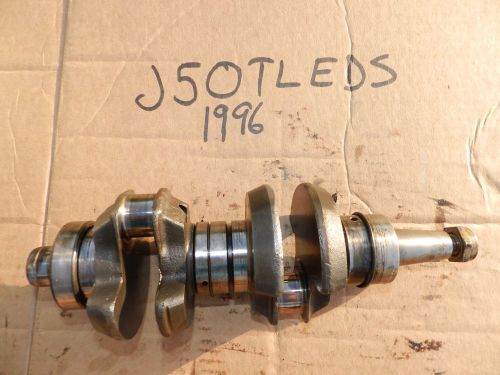 1996 johnson 50hp j50tleds crankshaft crank 2 cylinder running!! evinrude 48 40
