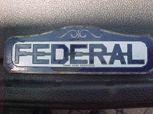 Federal radiator emblem badge logo hood ornament