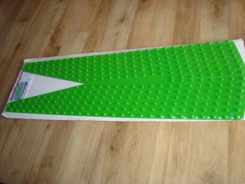 New snow bug arctic cat complete rubber foot grips green ccg-505