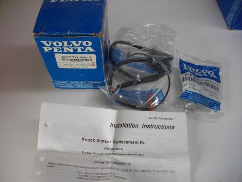 Volvo penta knock sensor kit 3857030-5 3850048-4 5.0 5.8 fi fsi engine