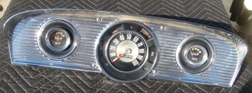 1965-1966 ford f100 f150 speedo cluster instrument  gaugesgood condition vintage