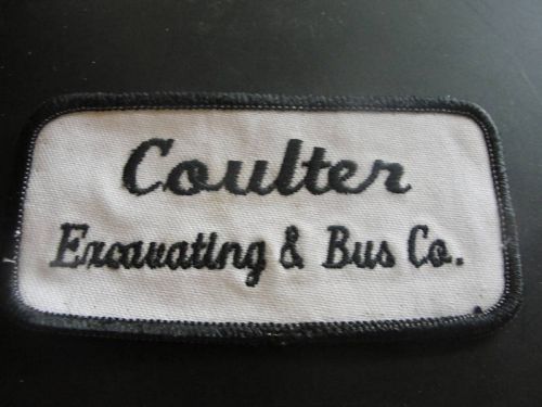 Coulter,excavating&amp;bus co.company work,old patch