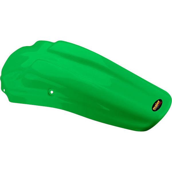 Green maier mx style rear fender replacement plastic