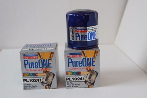 Two purolator pl10241 pure one 99.9% efficiency toyota