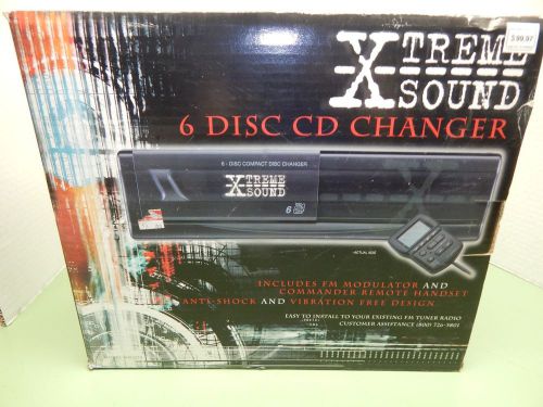 Xtreme sound 6 disc cd changer  model wms570