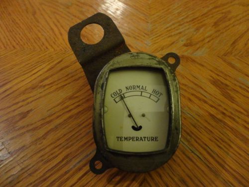 Antique 20s 30s temperature gauge made by la crosse part# 7734 buick? cadillac?