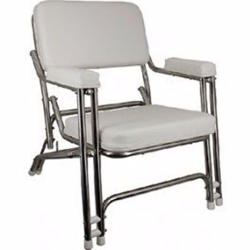 Springfield marine 1080021ss classic folding deck chair 24&#034;ÌÑ30.5&#034;x25&#034; marine