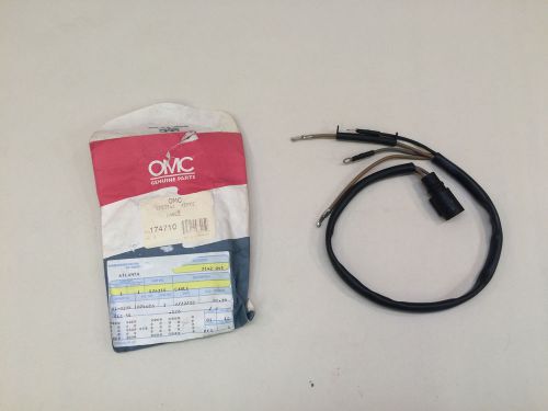 0174710 omc johnson evinrude outboard vro oil waring cable harness 174710