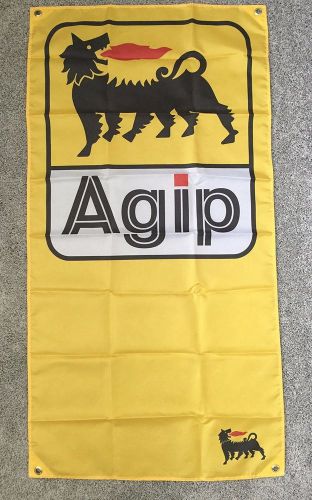 Agip flag - bmw m3 m5 porsche 911 356 alpina quattro aprilia ducati moto guzzi