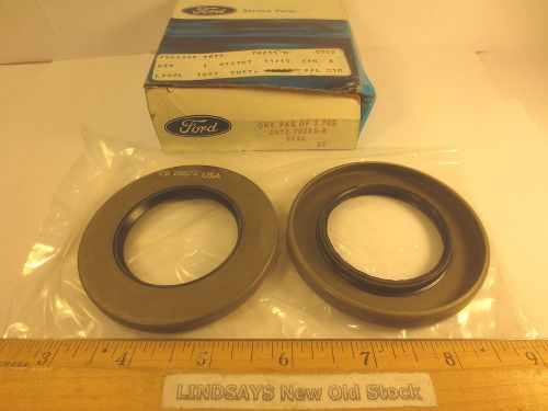 2 pcs in 1 ford box 1973/79 f100/250 &#034;seal&#034; (output shaft) nos free shipping