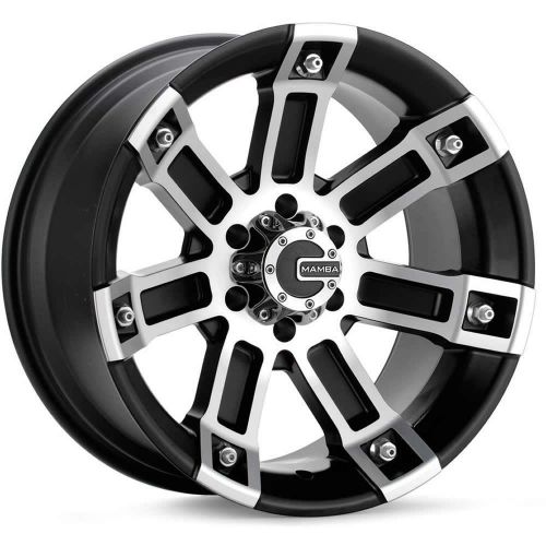 20x9 black mamba m1x 6x5.5 +18 wheels toyo open country mt 33x12.50r20lt tires