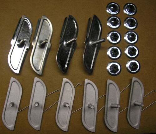 New 1955 chevy belair paint divider molding clips