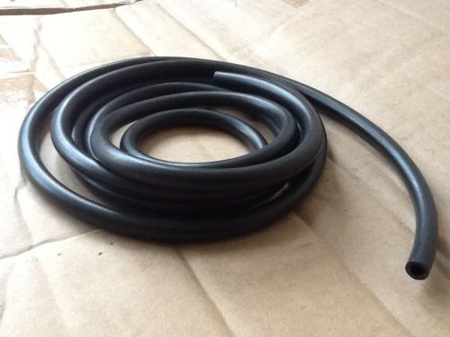 Replacement universal black rubber fuel hose pipe for sail boat motors 8mm id 2m