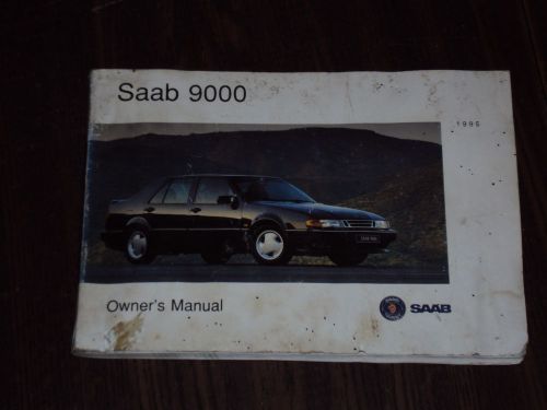1995 saab 9000 owner&#039;s manual