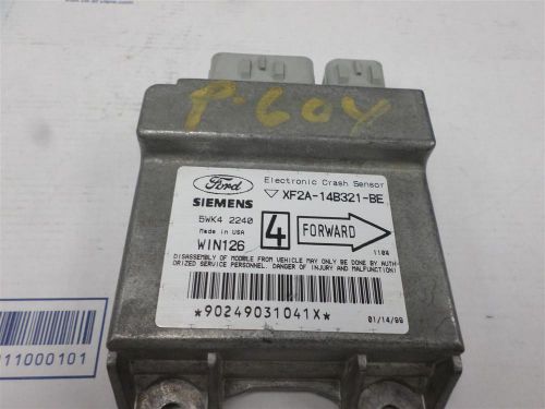 Srs control module ford windstar xf2a-14b321-be 1999 2000 oem