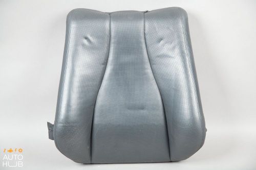 00-02 mercedes w220 s500 front left driver upper top seat cushion black #27