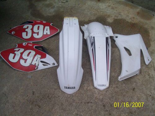 Yamaha yz250 plastic fenders and covers