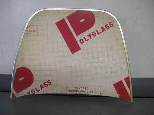 Nos vintage  snowmobile replacement windshield 17 1/4&#034; tall