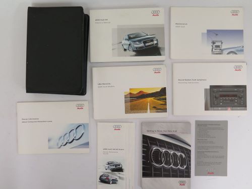 2005 audi a4 owners manual guide book