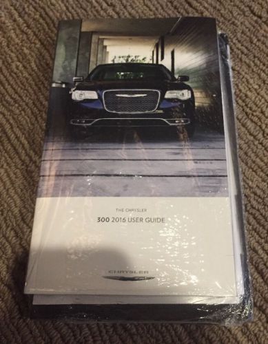 2016 chrysler 300 owners manual (original packaging)