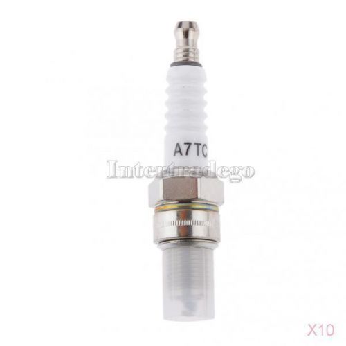 10x high performance a7tc spark plug for motorcycle scooter pocket bike