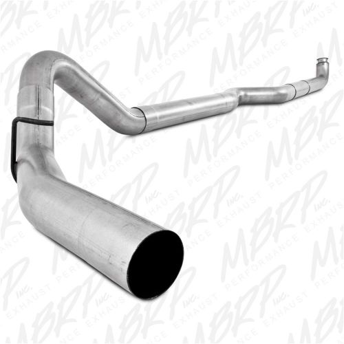 Mbrp exhaust s6004plm plm series; down pipe back single side exhaust system